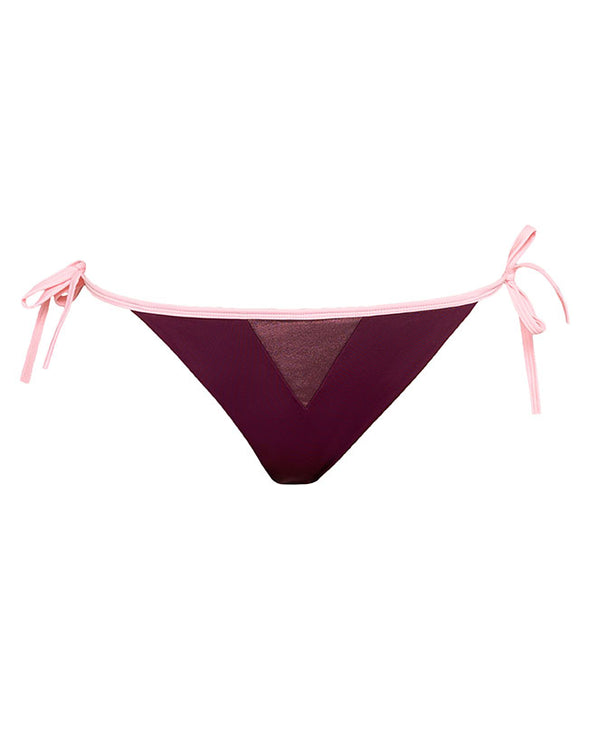 Fiji Bikini Pants Aubergine