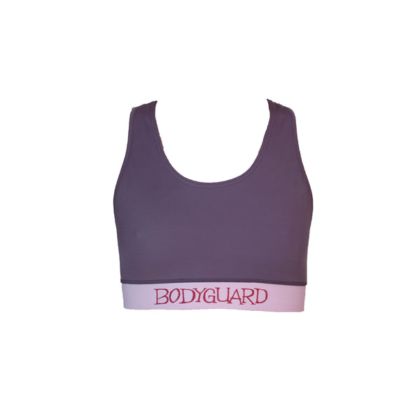 Sportsbra - Lagonisi - Purple Gray/Rosa