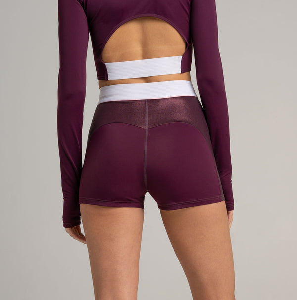 Maui Shorts Aubergine