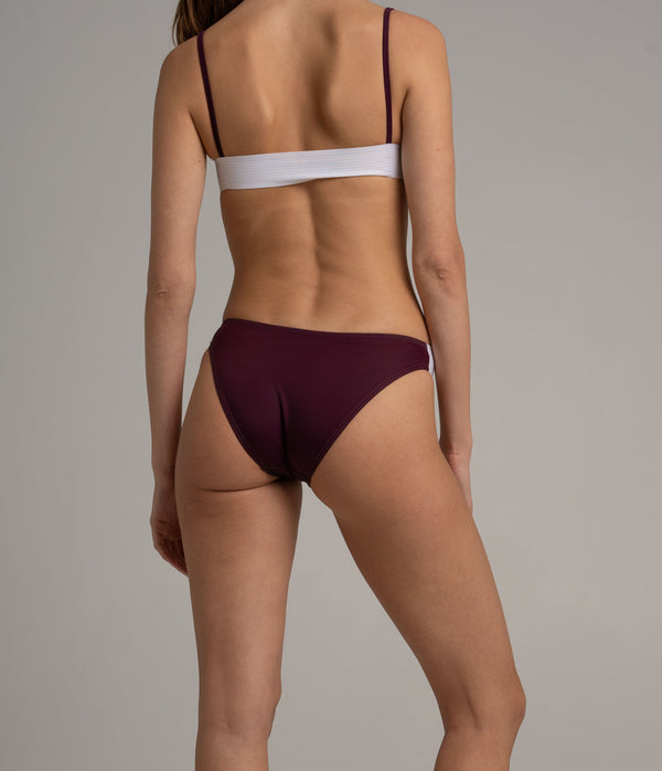 Tonga Bikini Pants Aubergine