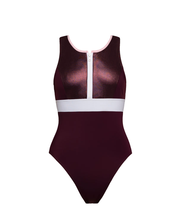 Bora Bora Swimsuit Aubergine