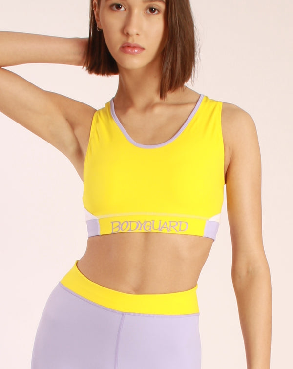 Sports Bra - Eyemouth - Yellow