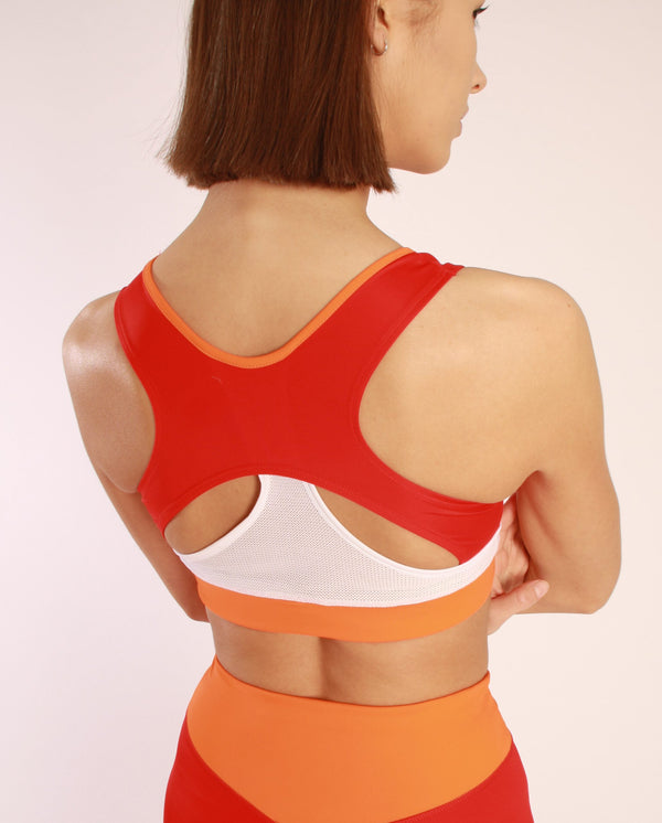 Sports Bra - Eyemouth - Red