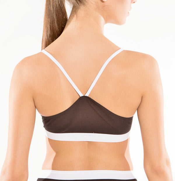 90s - Bustier -Top - black/white