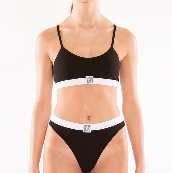 90s - Bustier -Top - black