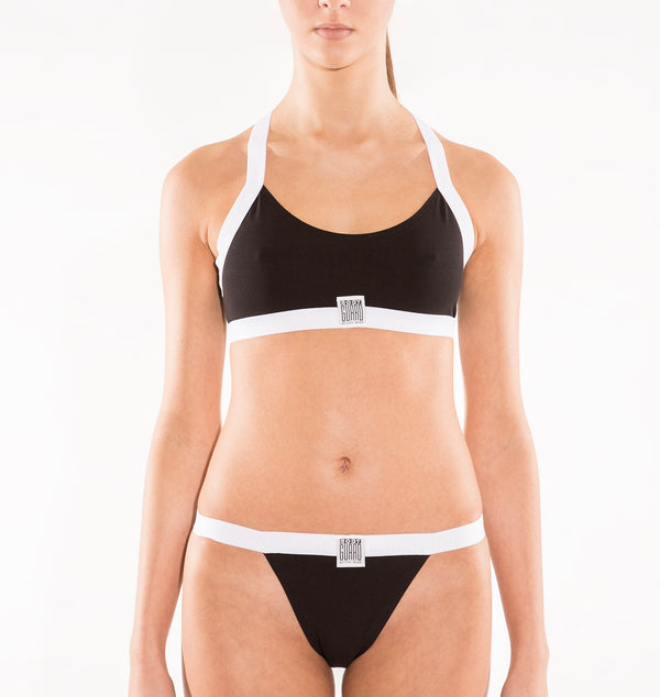 Greek Style - Bustier Top - black