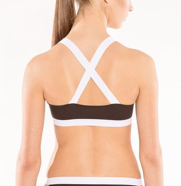 Greek Style - Bustier Top - black