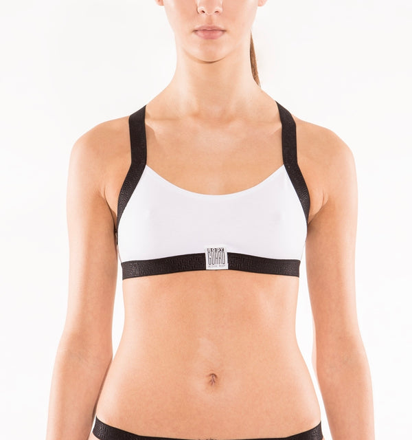 Greek Style - Bustier Top - white