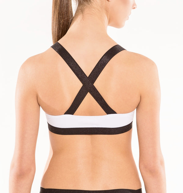 Greek Style - Bustier Top - white