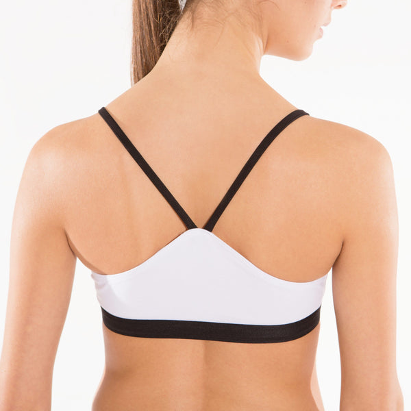 90s - Bustier -Top - white/black