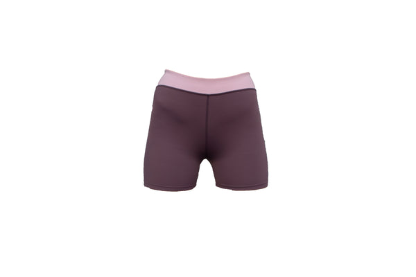 Oban - Shorts - Purple Gray/Rosa