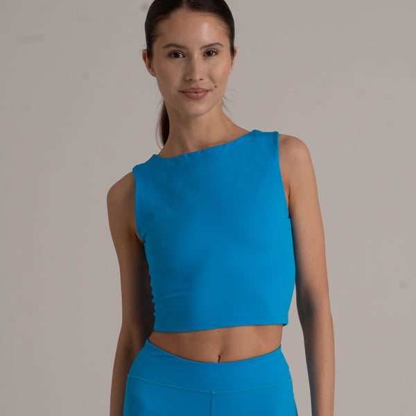 Cropped Top - Turquoise