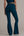 Flared Leggings - High Rise - dark green