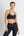 Sports Bra - Tiffany - Schwarz/Grau