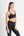 Sports Bra - Tiffany - Schwarz/Grau