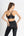 Sports Bra - Tiffany - Schwarz/Grau