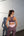 Sportsbra - Lagonisi - Purple Gray/Rosa