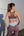 Sportsbra - Lagonisi - Purple Gray/Hellblau