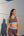 Sportsbra - Lagonisi - Purple Gray/Hellblau