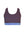 Sportsbra - Lagonisi - Purple Gray/Hellblau