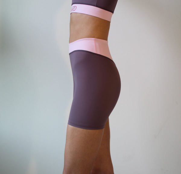 Oban - Shorts - Purple Gray/Rosa