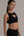 Flared Leggings + Sports Bra - Sport Set - Schwarz