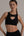Flared Leggings + Sports Bra - Sport Set - Schwarz