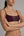 Tonga Bikini Top Aubergine