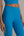 Flared Leggings - High Rise - turquoise