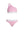 Cotton Beach - Bikini Pants - Rosa