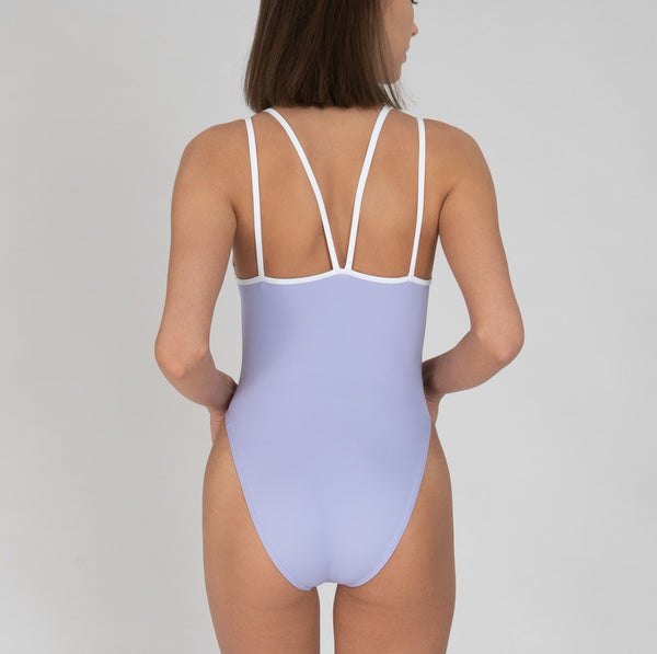 Onepiece - Swimsuit - Pastel - Lavender