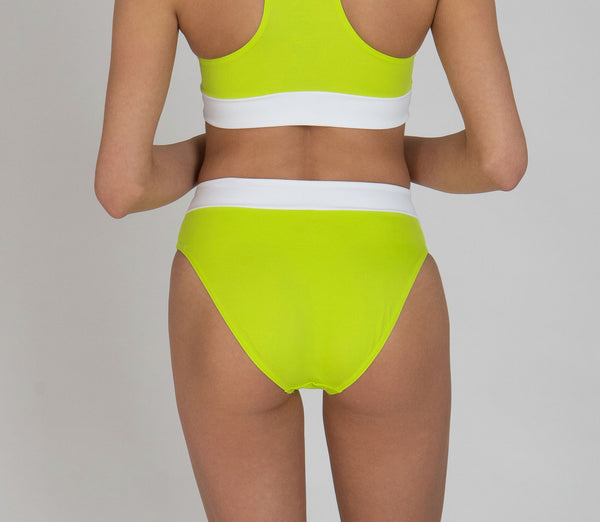 Bikini Briefs - Pastel - Apple Green