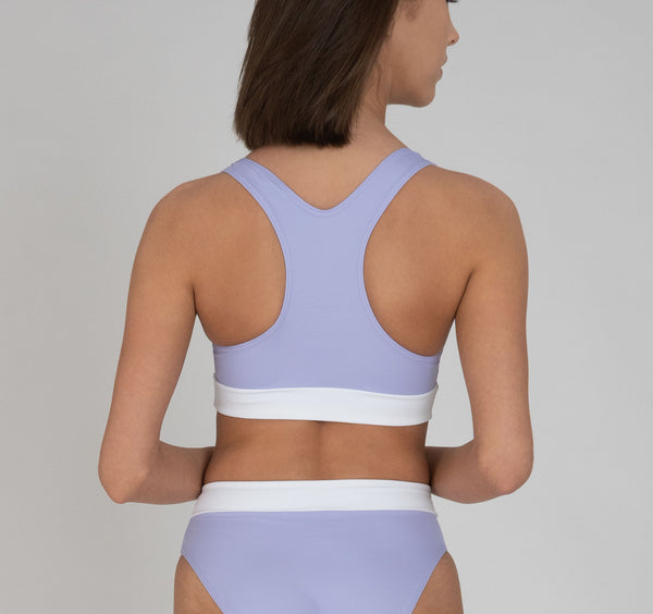 Bikini Top - Pastell - Lavendel