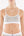 Print - Bustier -Top - grey/white