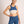 Load image into Gallery viewer, Blue Moon Upcycled Crop Top
