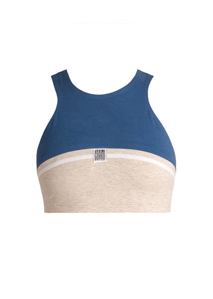 Blue Moon Upcycled Crop Top